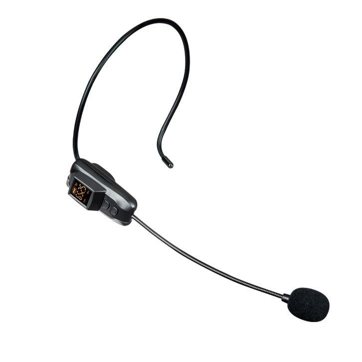 Microfone headset de cabeça sem fio uhf mm-113 soundvoice